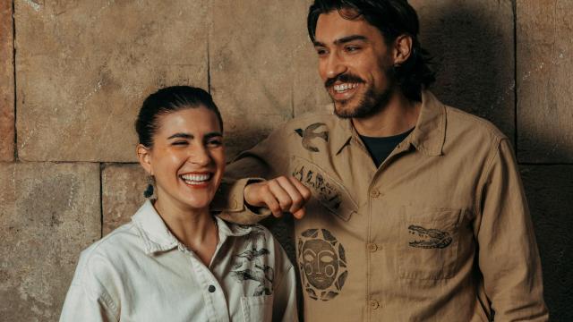 Los bármanes Silvia y Francesco.