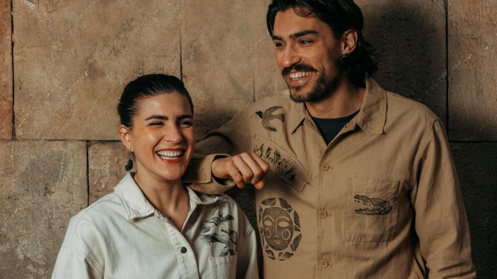 Los bármanes Silvia y Francesco.