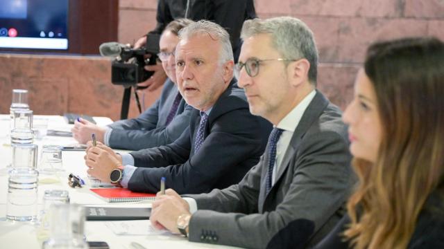 El ministro de Política Territorial y Memoria Democrática, Ángel Víctor Torres, este jueves en Canarias.