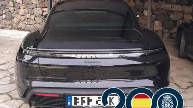 Coche de alta gama intervenido al líder de la trama sueca en Marbella.