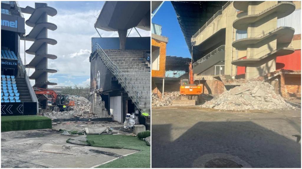 Escalera de caracol.