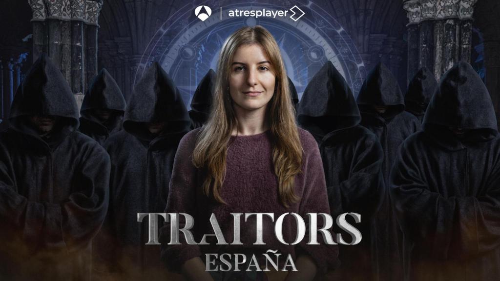 Cartel de Lucía en Traitors España