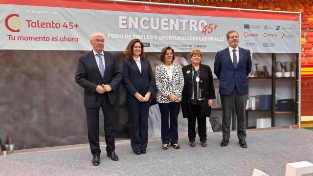 Acto de apertura de la Feria de Empleo y Oportunidades de Illescas.