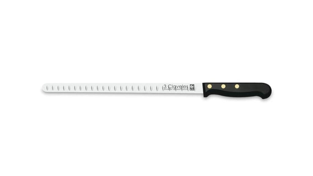 Cuchillo jamonero 3 claveles
