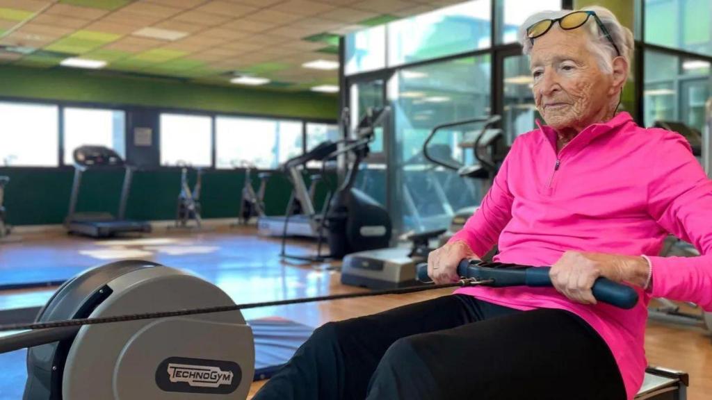 Iñaxi Lasa, la centenaria de Guipúzcoa que entrena todos los días.