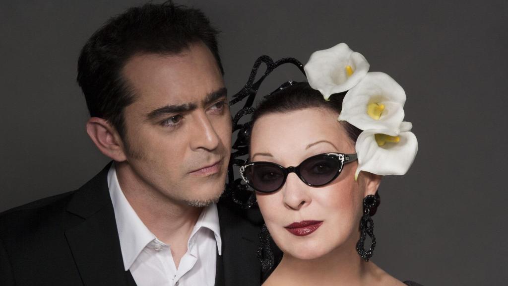 Martirio y su hijo Raúl Rodríguez en una imagen de archivo.