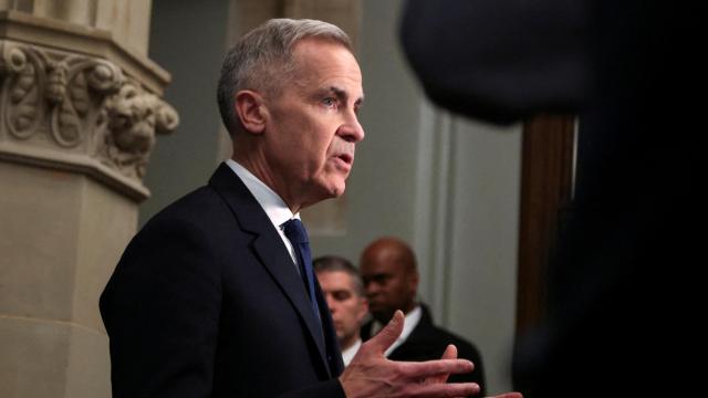 El primer ministro de Canadá, Mark Carney.