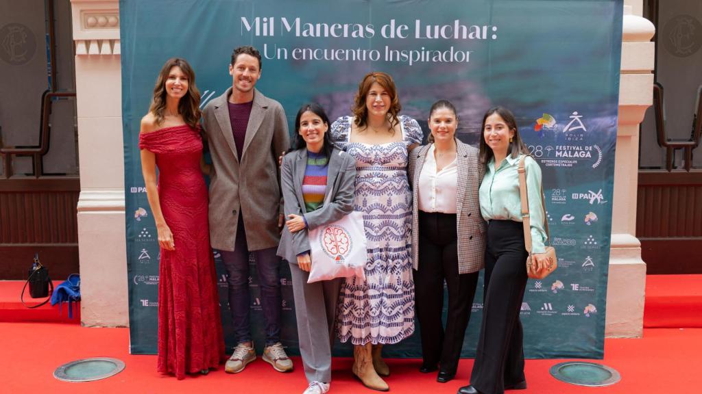 Los impulsores del documental, entre otros.