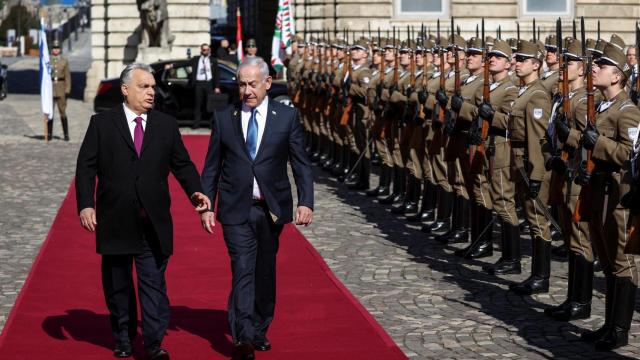Viktor Orbán ha recibido este jueves en Budapest con honores al primer ministro israelí, Benjamin Netanyahu