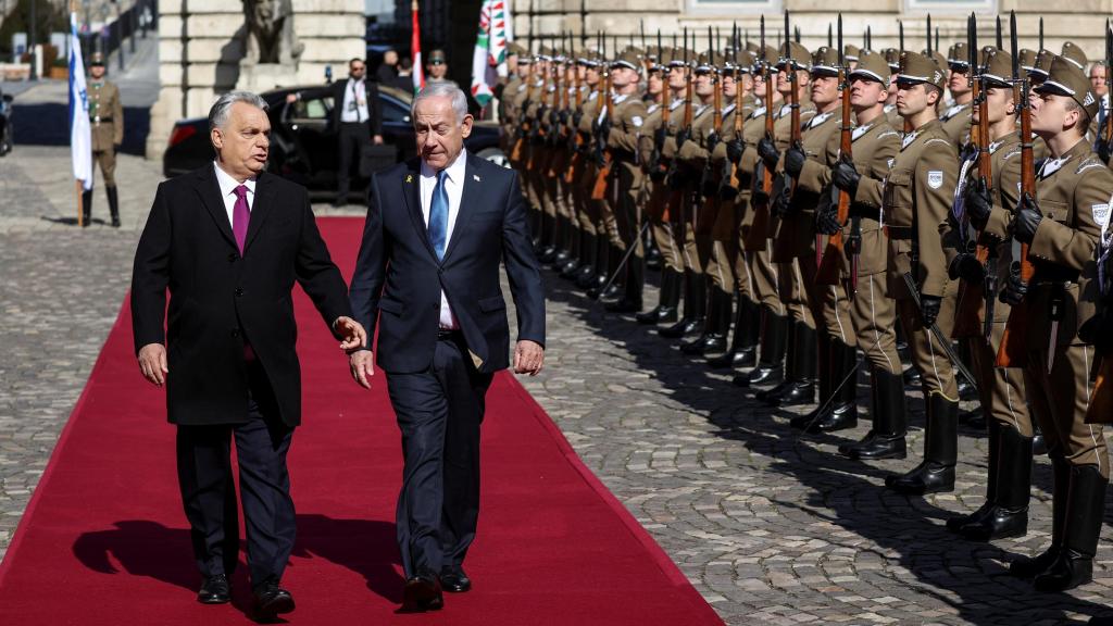 Viktor Orbán ha recibido este jueves en Budapest con honores al primer ministro israelí, Benjamin Netanyahu