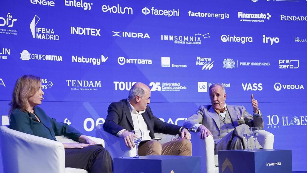 Mónica Melle, Fernando Pastor y Lorenzo Bernaldo de Quirós.