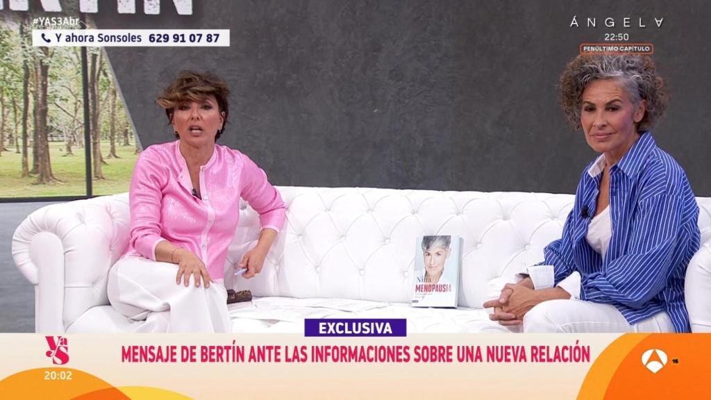 Sonsoles Ónega con Nina en 'Y ahora, Sonsoles'.
