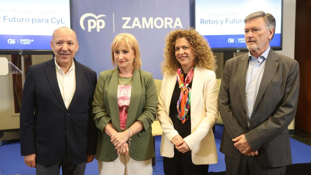 El PPCyL organiza el acto ‘Empresa y mercado laboral. Retos y futuro para Castilla y León’. cuenta con la presencia de la consejera de Industria, Comercio y Empleo, Leticia García, y del secretario autonómico del Partido, Francisco Vázquez