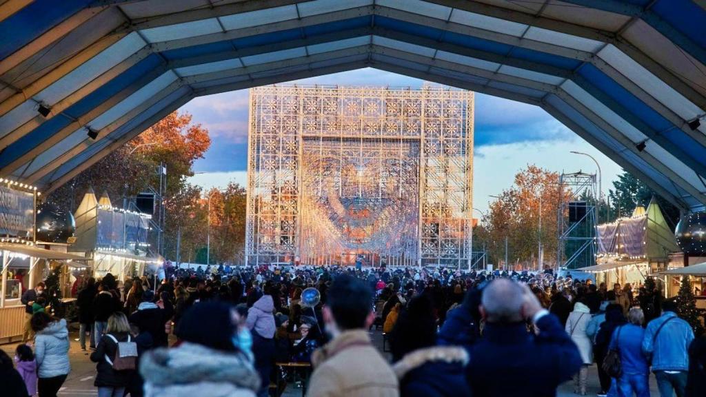 Recinto ferial de Torrejón de Ardoz durante las 'Mágicas Navidades'.