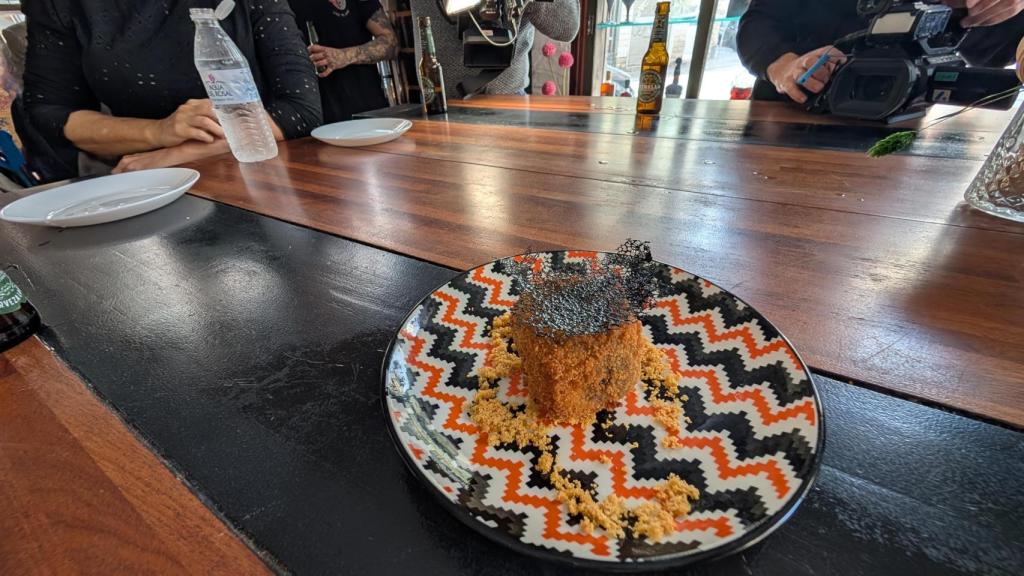 La tapa del restaurante Gambín, uno de los que participa en estas jornadas gastronómicas.