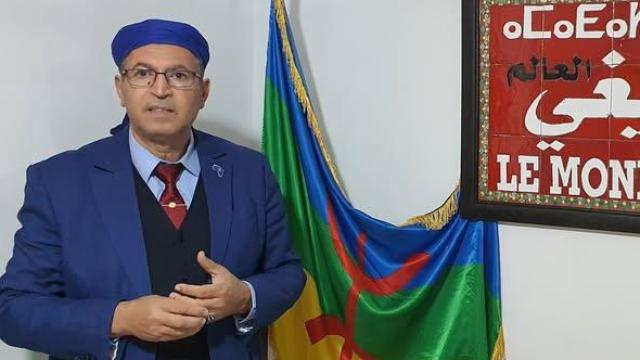 Rachid Raha, fundador y presidente de la Asamblea Mundial Amazigh.