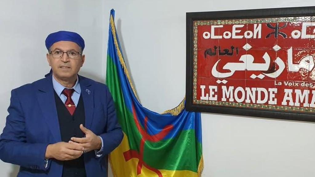 Rachid Raha, fundador y presidente de la Asamblea Mundial Amazigh.