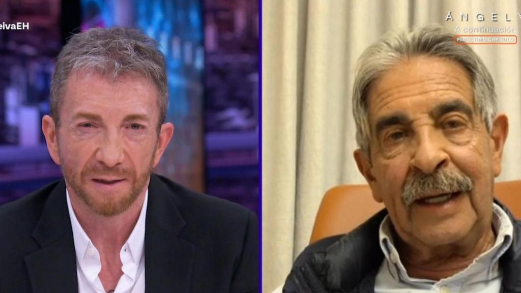 Miguel Ángel Revilla y Pablo Motos en ‘El Hormiguero’.