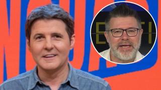 Jesús Cintora y Hector de Miguel 'Quequé' en un fotomontaje de BLUPER.