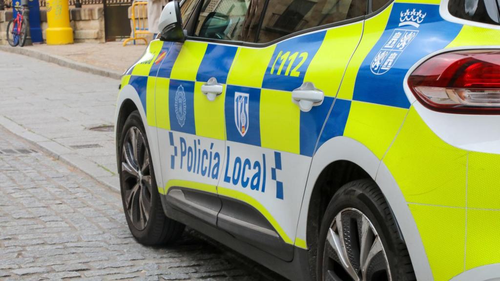 Un vehículo de la Policía Local de Salamanca