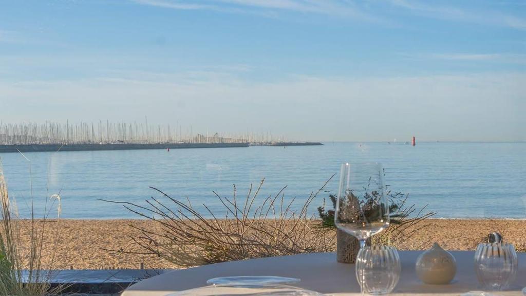 Las vistas al Atlántico desde el Restaurant Christopher Coutanceau.
