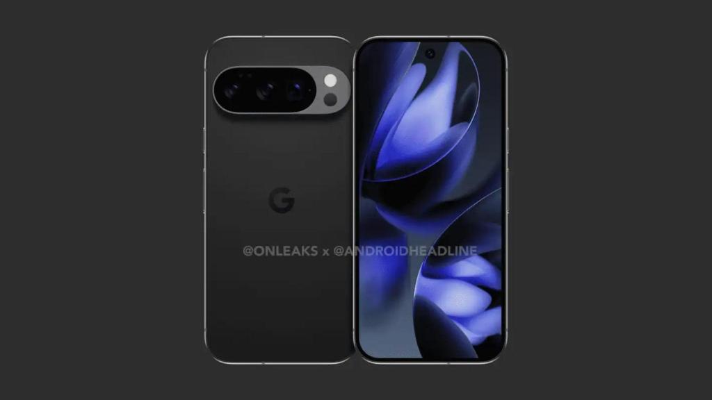 Pixel 10 Pro en una imagen renderizada filtrada
