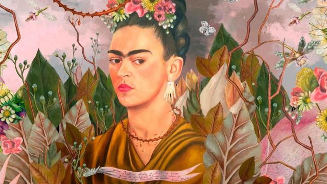 Un cuadro de Frida Kahlo en una imagen de archivo
