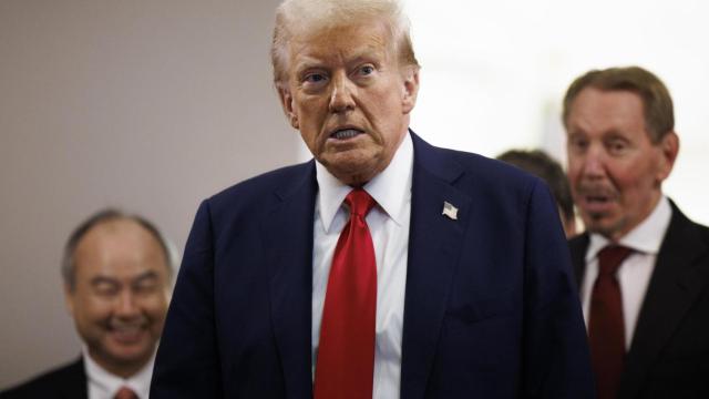 Donald Trump en la Casa Blanca.