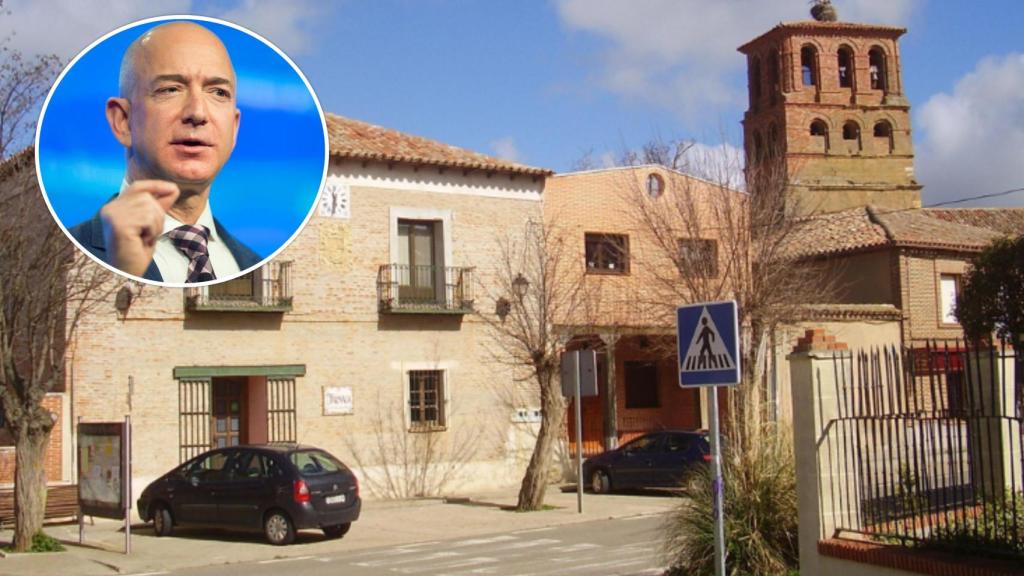 El pueblo de Castilla y León donde nació el abuelo de Jeff Bezos y una imagen de él