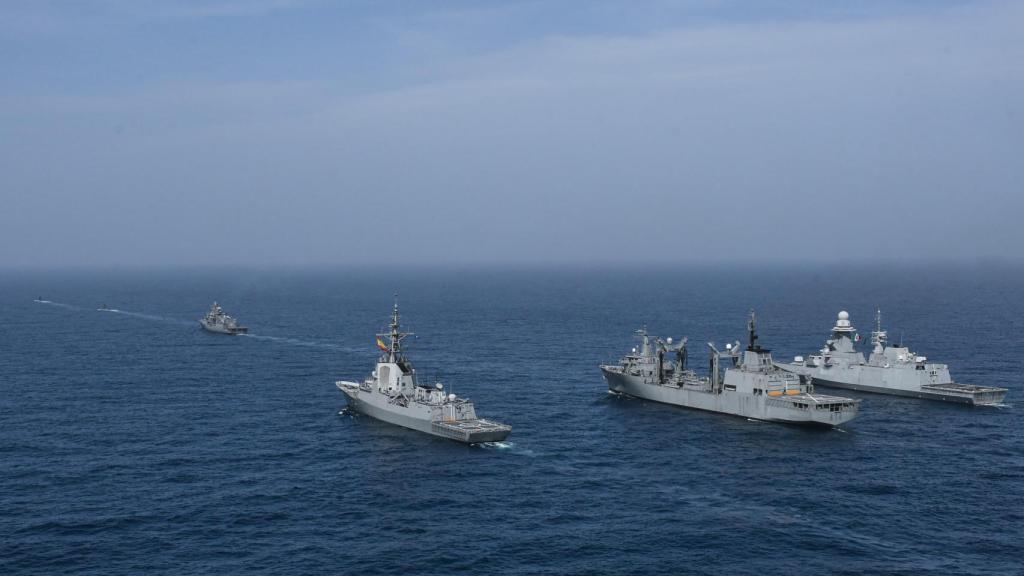 Los buques de la OTAN que llegarán a Alicante.