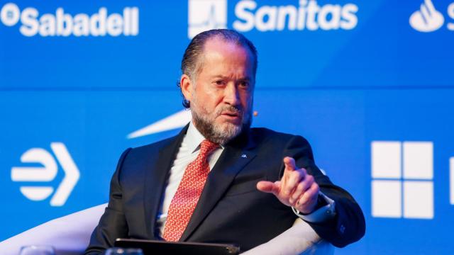 Juan Carlos Escotet, presidente de Abanca, durante su intervención en Wake Up, Spain!