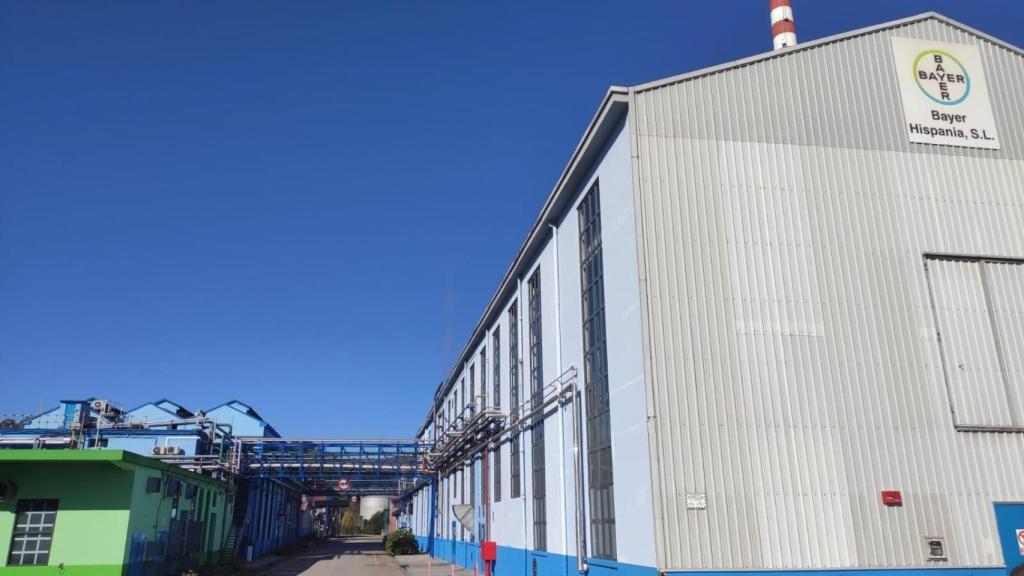 Planta de Bayer en La Felguera (Langreo), en Asturias.