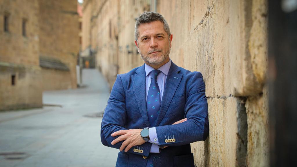 Julio López Revuelta, pregonero de la Semana Santa 2025, en una entrevista para EL ESPAÑOL de Castilla y León