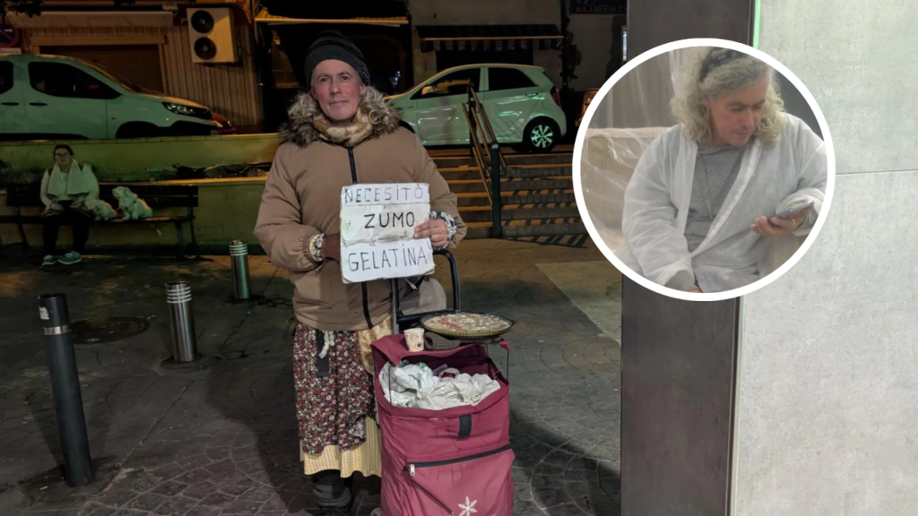 Herbert, el sintecho que pedía en La Luz, ha salido de la calle y trabaja reformando casas.