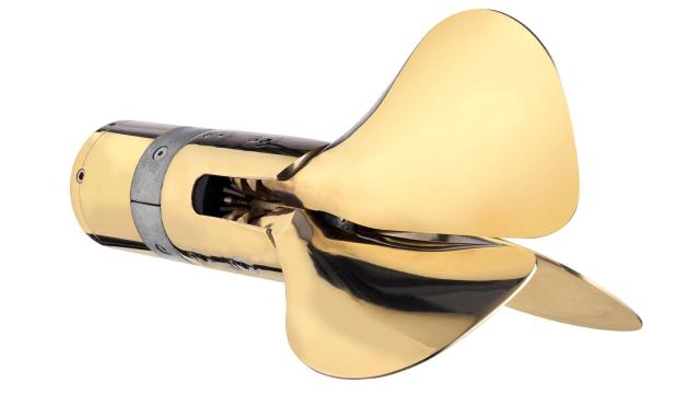 La hélice de tres palas de Gori