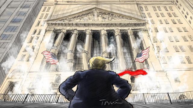 El Zarpazo: La Bolsa cae.