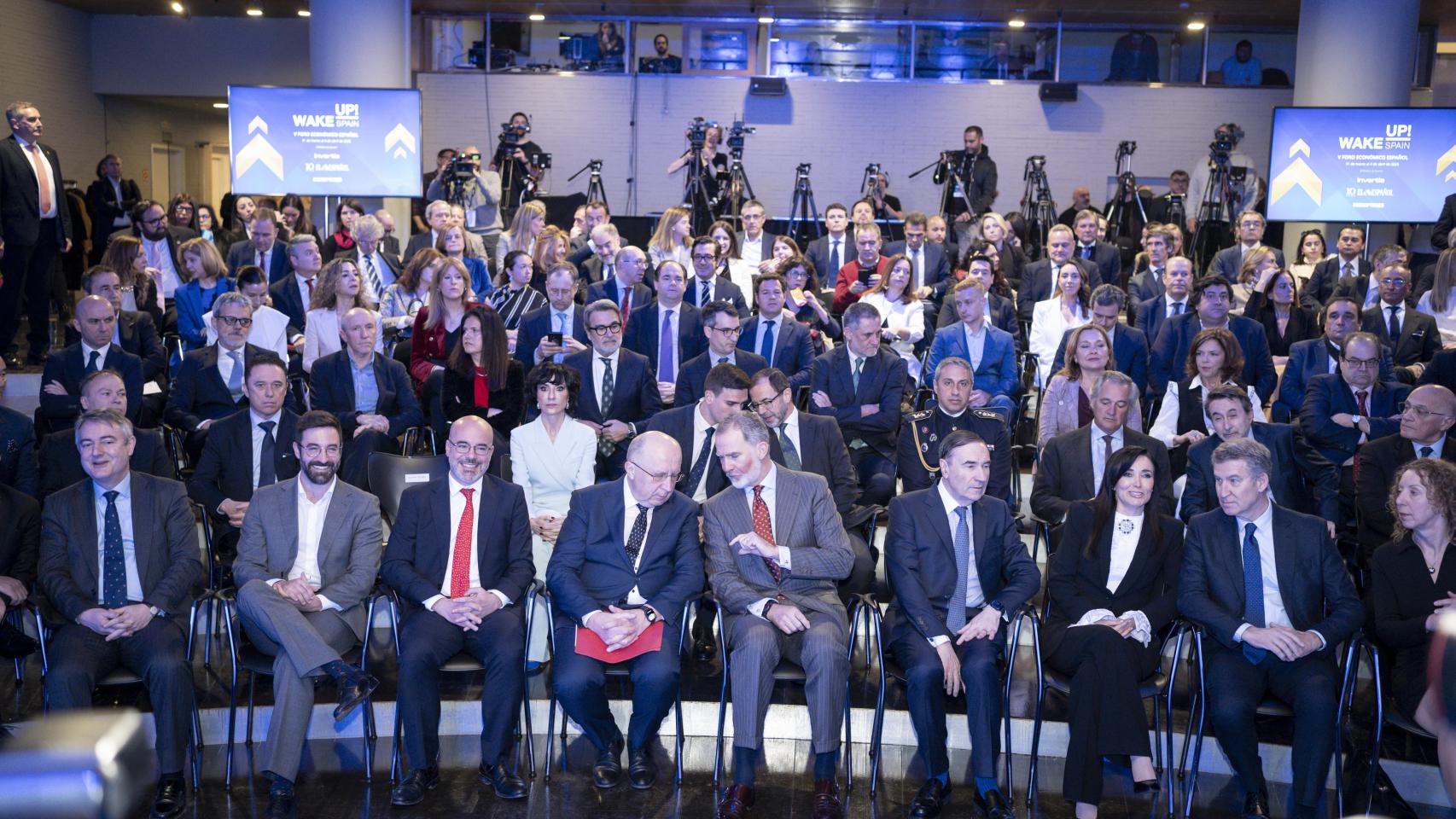 Felipe VI presidió la inauguración de Wake Up, Spain! 2025 en la Casa de América.