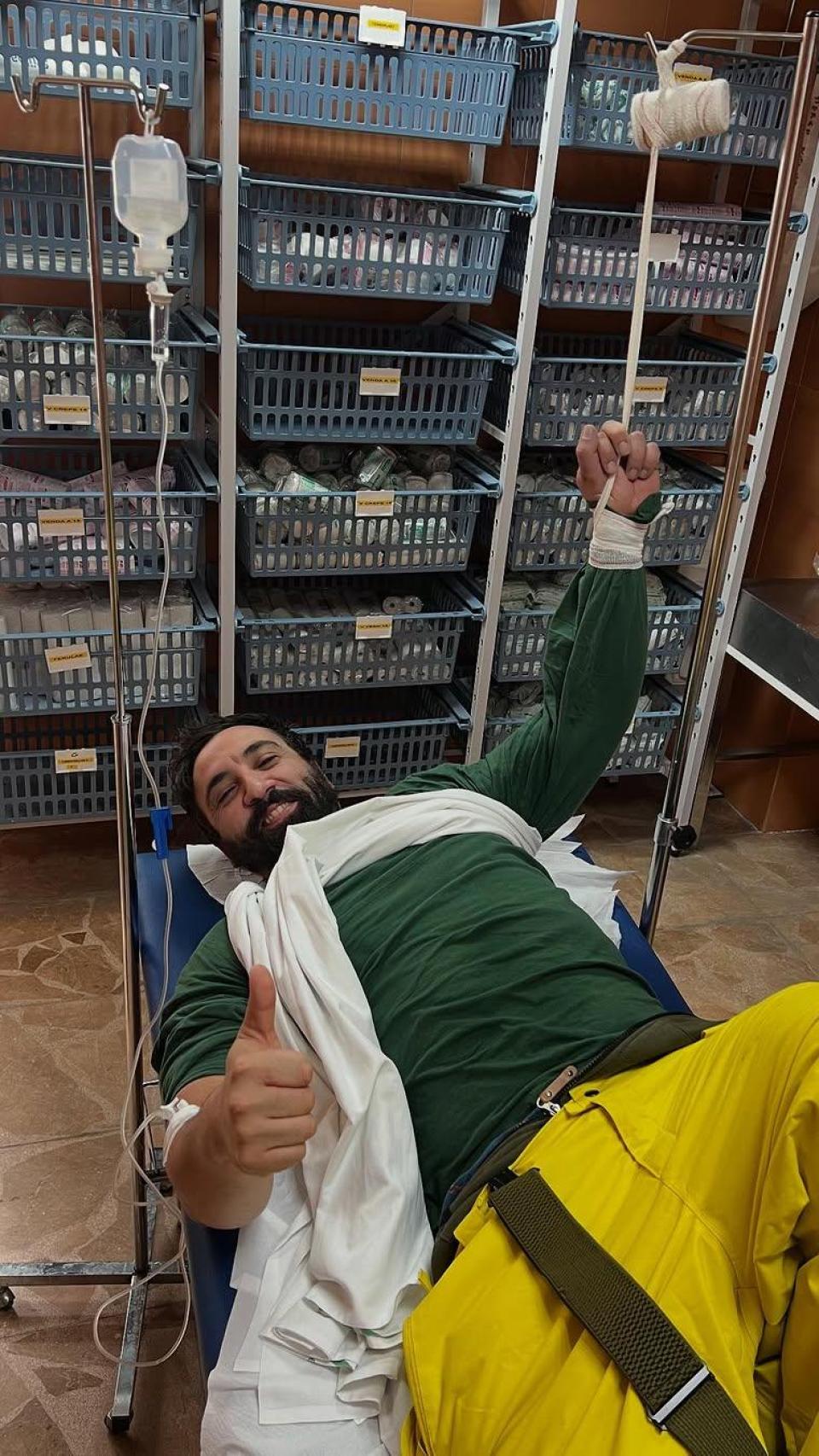 Coco Robatto ha sufrido un percance mientras esquiaba en Sierra Nevada, en Granada.