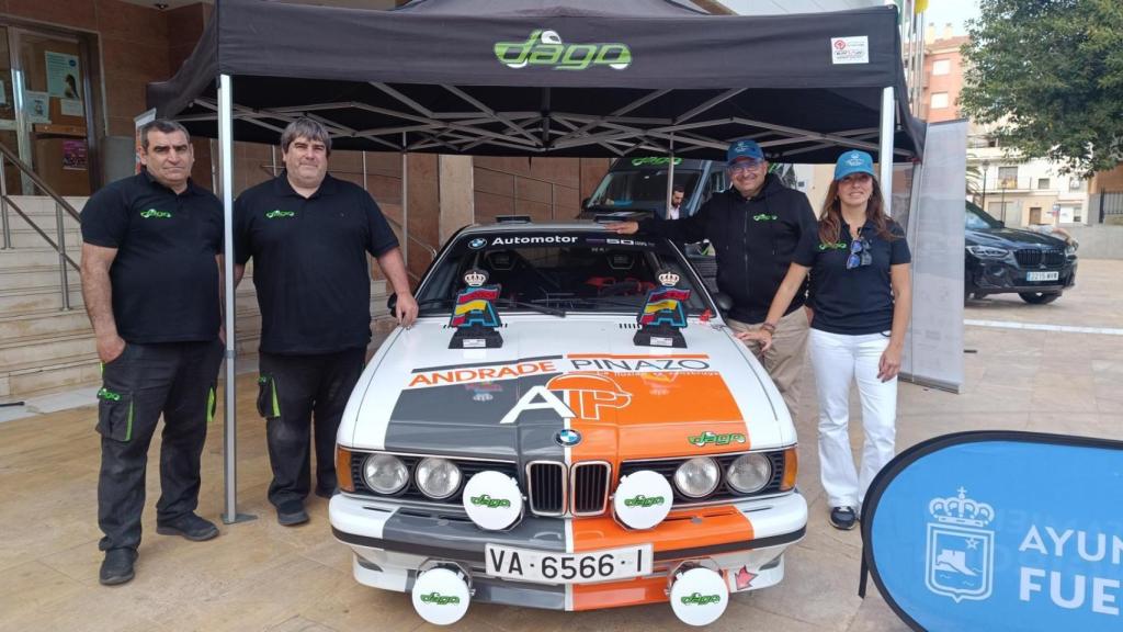 Óscar García estrena un BMW 635.