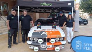 Óscar García estrena un BMW 635.