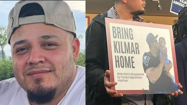 Kilmar Abrego García, de Maryland, deportado injustamente a El Salvador.