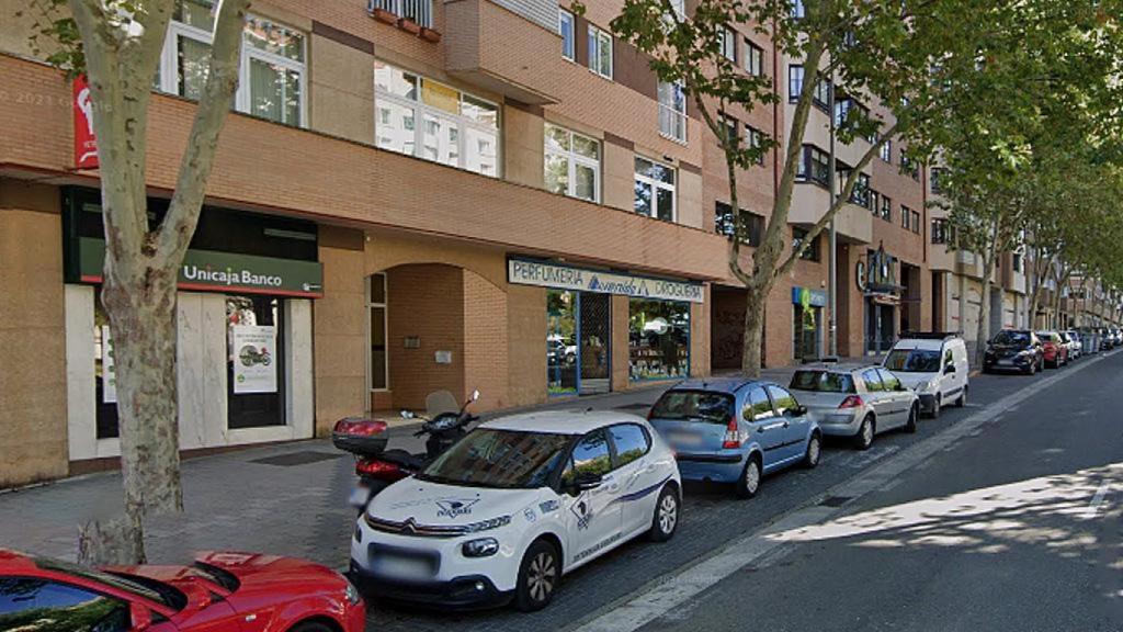 Lugar en el que se ha producido el doble alunizaje en el barrio de Parquesol