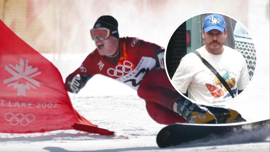 Ryan Wedding, en los Juegos de Salt Lake City 2002 y su imagen más reciente