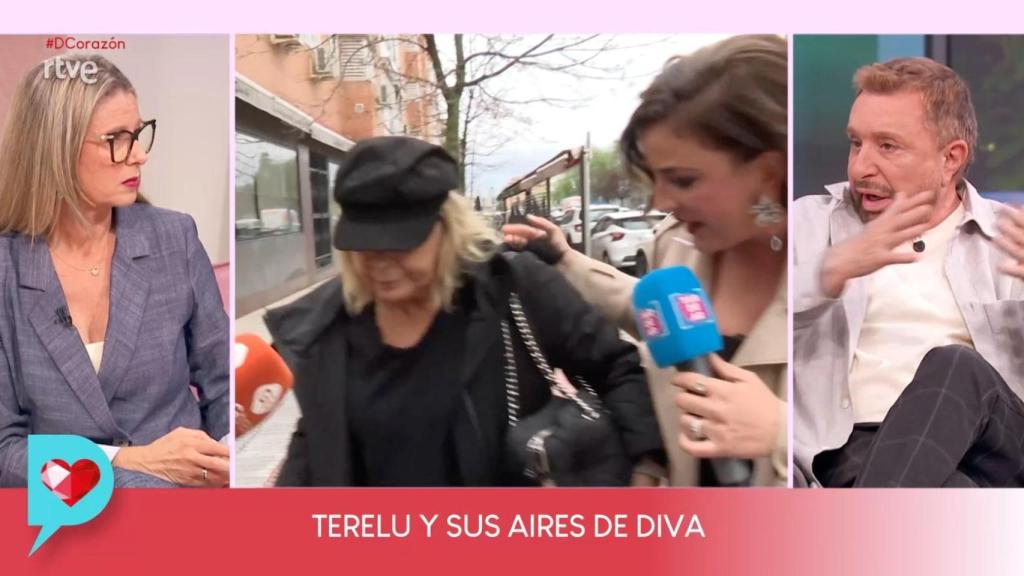 Anne Igartiburu y José Manuel Parada en 'D Corazón'.