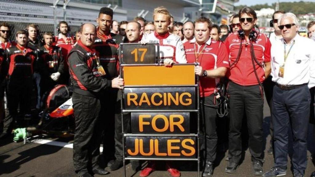 Homenaje a Jules Bianchi