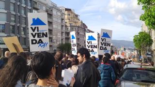 Concentración por el derecho a la vivienda