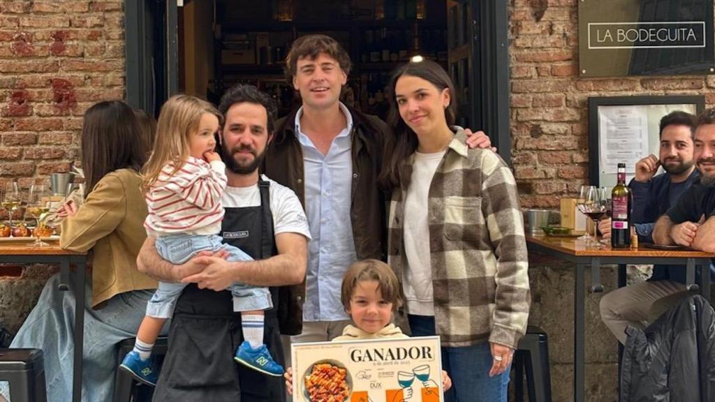 Propietarios de 'La bodeguita', el restaurante ganador