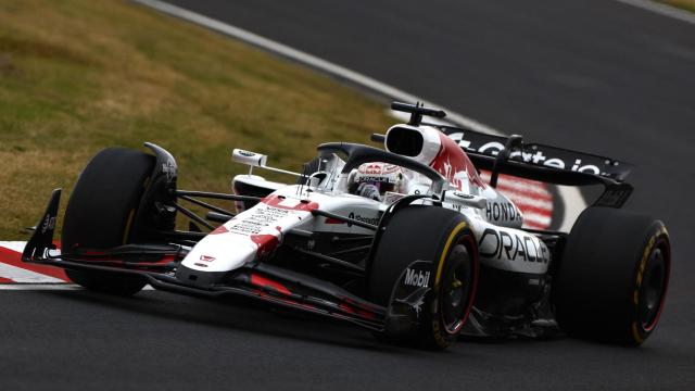 Max Verstappen, en el GP de Japón.