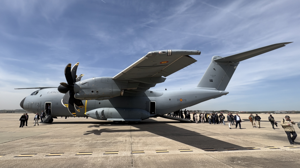 Desembarque del A400M