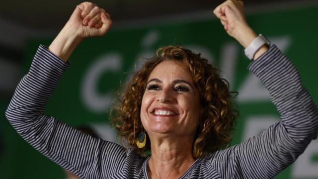 María Jesús Montero, en un acto del PSOE de Andalucía.